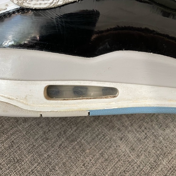 Jordan dub zero GS Legend blue gray graphics sneakers youth sz 6.5 DV1360-114 - Picture 11 of 14